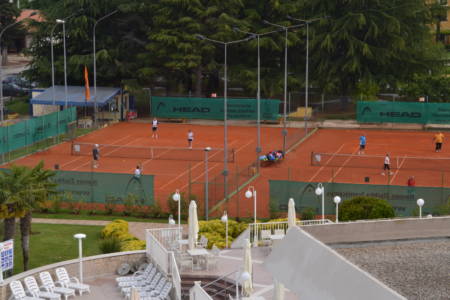 Tennisplätze beim Hotel Laguna Park